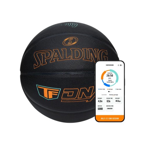 Умный баскетбольный мяч. Spalding TF DNA